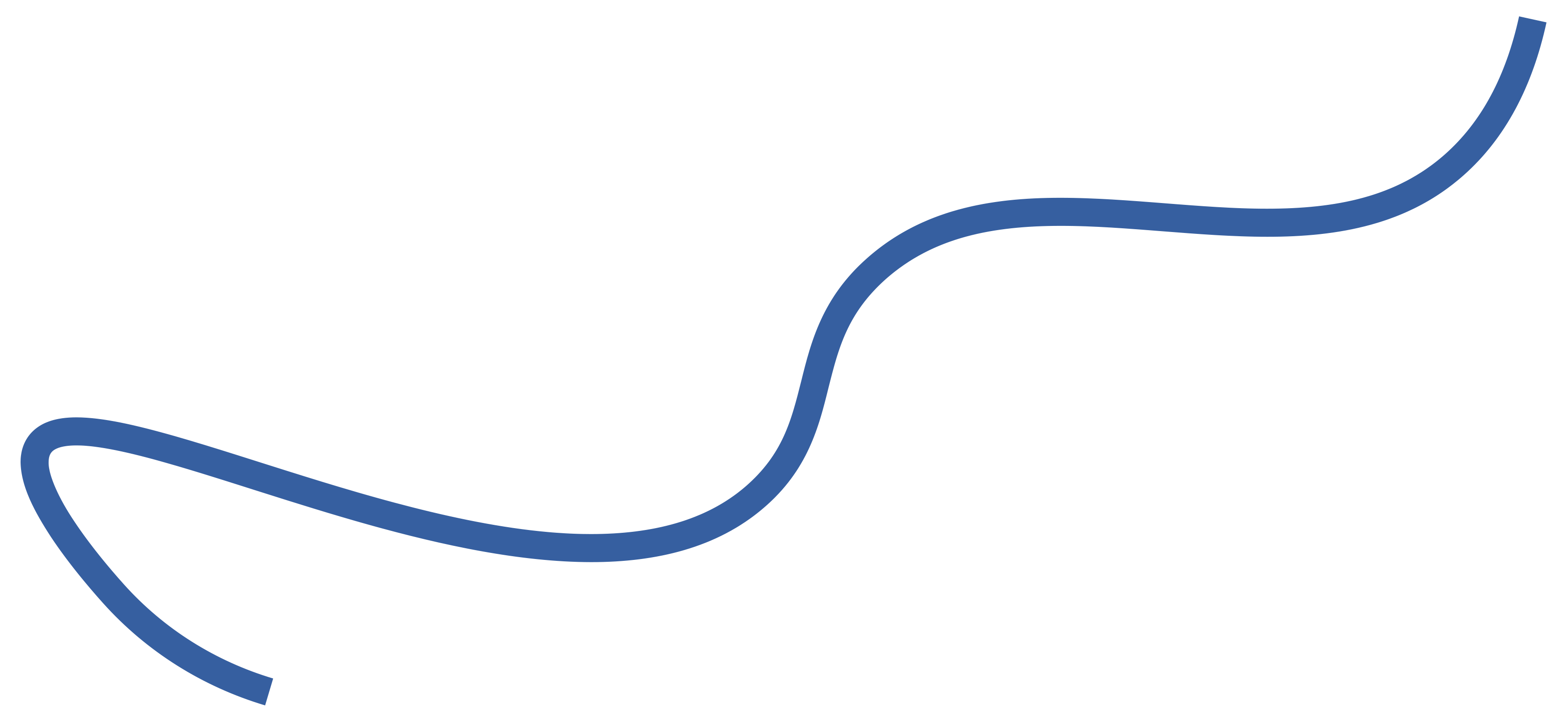 Decorative squiggle